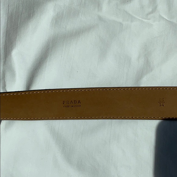 Prada belt authentic, green, real snakeskin - Picture 6 of 8